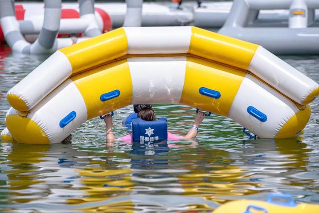 王校长水上炫技！华东屈指可数竹尖漂流“安吉星潮营地”大曝光