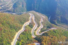 湖北南漳：板桥盘山公路，令人震撼的曲线之美图片