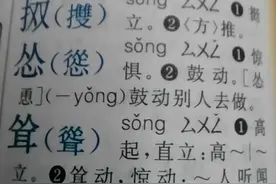 怂字是什么意思？多数用错了图片