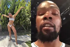 库里晒妻子泳装照，杜兰特点赞，阿耶莎为何能获得库里青睐？图片