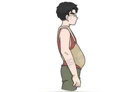 为什么人一胖先胖肚子？或是基因导致的，4个方法让你甩掉大肚腩图片