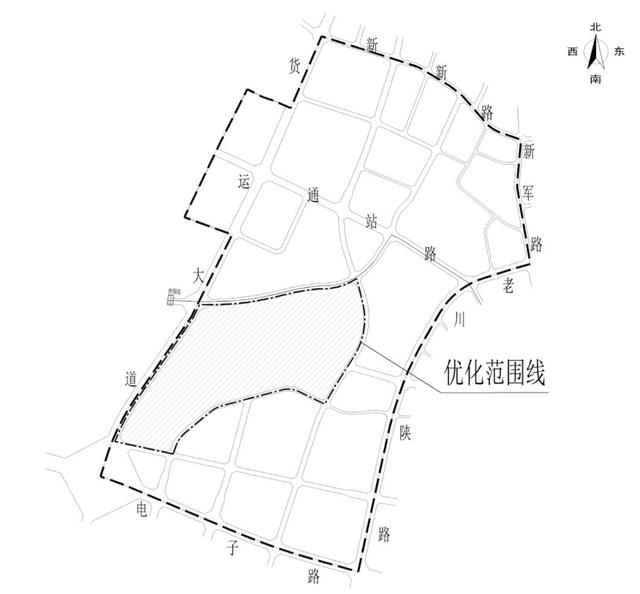 为集中土地使用，新都区新军片区调整二类住宅用地为一类物流仓储