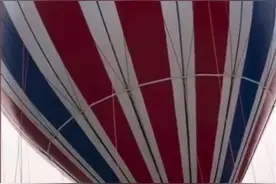 四川爆炸的热气球实为氦气球，属于惰性气体的氦气，怎会爆炸呢？图片