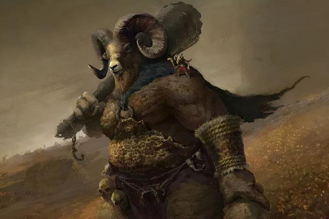 此外还有宙斯化身为羊的传说,古希腊畜牧神潘恩也是一个丑陋的羊头怪