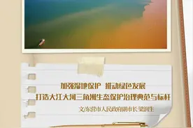 加强湿地保护 推动绿色发展 打造大江大河三角洲生态保护治理典范与标杆图片