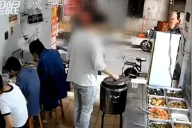 男子在无人餐厅就餐后逃单离开，店主：经常有类似情况，开店是为了方便打工人，并不怎么赚钱图片