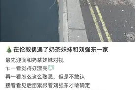 章泽天怀二胎后与全家现身伦敦待产，刘强东搂女儿上车父爱满满图片