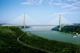 国内首座！西十高铁汉江特大桥主塔承台完成浇筑图片