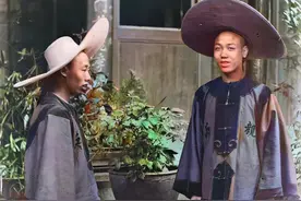 百年军史：清朝士兵原来长这样，上色以后更真实了图片