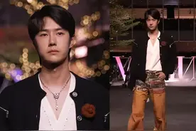 VOGUE盛典男星走秀：王鹤棣梦回道明寺，王一博个性，米卡好敢穿图片