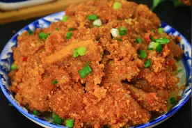 这应该是粉蒸肉最简单的做法，不用炒不用泡，肉片软糯，香而不腻图片