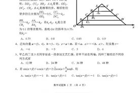 2022年全国新高考2卷数学试题图片