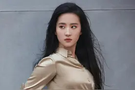 刘亦菲广告宣传美图，长发飘飘，散发着迷人的女人韵味图片