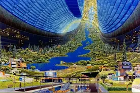 盘点三体中硬核科技你最期待哪个早日实现？刘慈欣画的饼图片