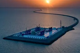 一条路，一个站，一百万吨原油——胜利油田滩海油田探访记图片