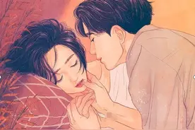 接吻时，男人出现这些小动作，那大概率就是不爱你图片