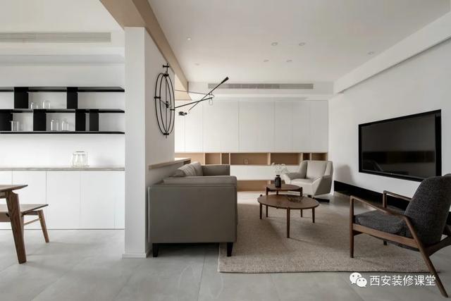 130㎡四室变两室，还有书房和储物间