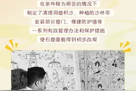 长图丨敦煌守护人，他们给了莫高窟“第二次生命”图片