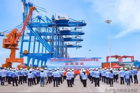 北海港区2个15万吨级泊位开放启用图片