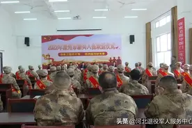 衡水深州市举行2022年新兵入伍欢送仪式图片