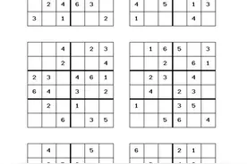 幼小数学 | 数学思维，数独六宫格过关训练图片