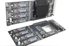 Storage X21 AIC卡亮相：可插入21块SSD、最高实现168TB图片