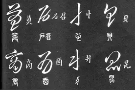 这份标准草书教程，可以学学。图片