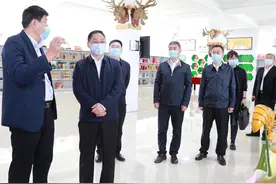 刘雪峰走访饶河东北黑蜂产业集团有限公司图片