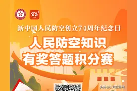新中国人民防空创立日丨有奖答题，速来~图片