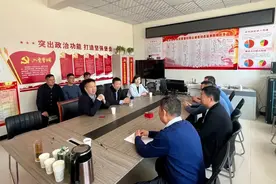 【 山西水利职业技术学院】党委副书记杨志辉一行携学院驻村工作队开展交接轮换工作图片