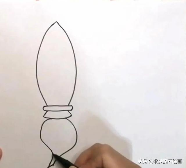 简单的火箭简笔画，看看谁画得又快又漂亮