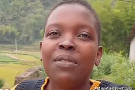 乌干达黑美人远嫁中国，十级中文教网友中国菜，三个月涨粉两百万图片