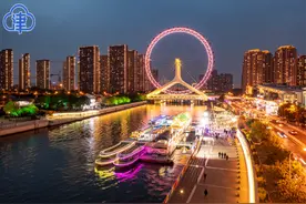 【津云镜头】璀璨夜景，闪耀霓虹！光影下的津城谁不爱？图片