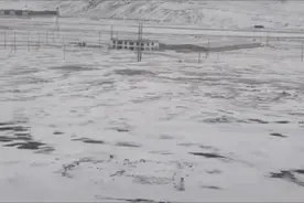 他为何要对着列车敬礼？图片