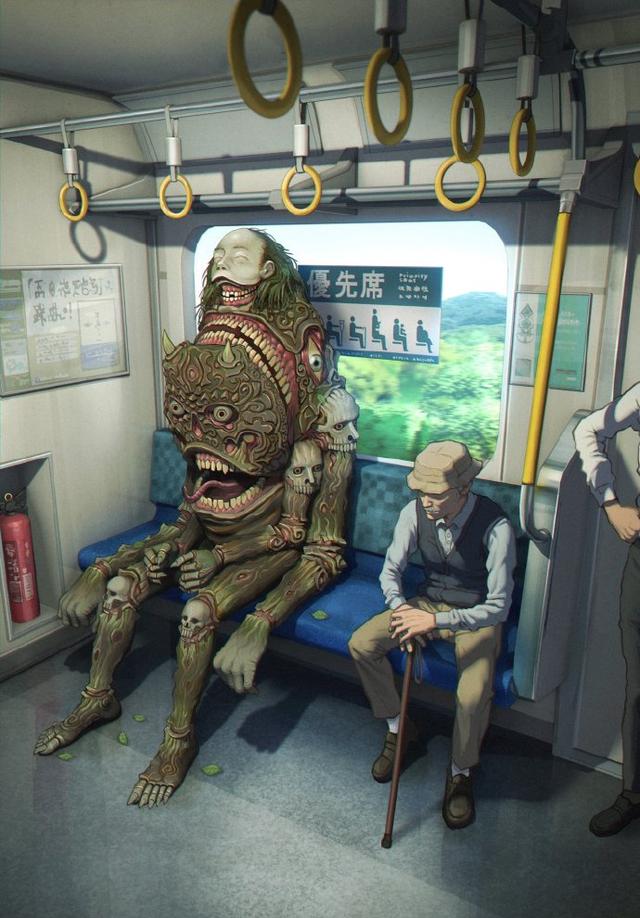 恐怖绘画作品(世界上最恐怖的八张画越看越恐怖的图片) - 冷思维