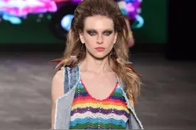 钩针凤尾花、波浪花样模式合集，附图解图片