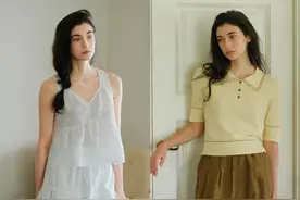 慵懒文艺的法式风穿搭示范，演绎漫不经心的时髦感图片