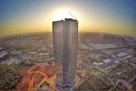长沙19天建成的57层高楼，却是违章建筑，中看不中用图片