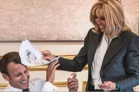 24岁的年龄差又怎样？马克龙谈爱妻：没有她，我无法成为我自己图片