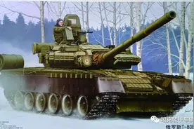 模型天地——车臣战争中名声扫地的T-80主战坦克图片