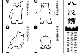 动画版八段锦，轻松强身健体，赶快学起来吧！图片