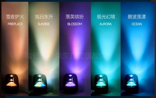 哈曼卡顿琉璃5代音箱预售：全新投影灯光设计，2499元