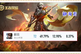 王者荣耀：赵云既有2段位移，又有高额免伤，为什么胜率只剩46%呢图片