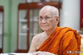 泰国僧王95岁寿辰 巴育总理送祝福图片
