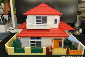 打工人沉浸式体验别墅生活：评测Keeppley积木蜡笔小新的家图片