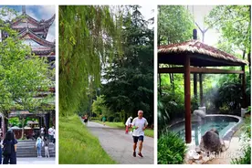 击退“秋老虎”！都江堰纳凉锦囊来袭，超凉爽亲水地、河风徒步绿道、伏天反季美食......避暑奇招在这里~图片