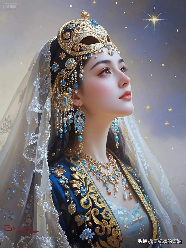 美眸清澈花容月貌