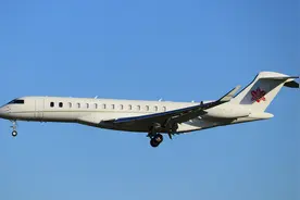 中一航空圣马力诺公司成功引进首架环球7500公务机图片