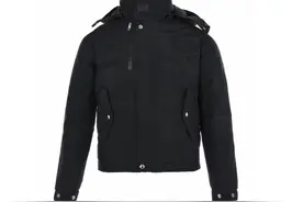 Burberry/巴宝莉 22Fw刺绣小标立领连帽羽绒服图片