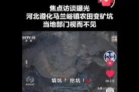 填坑变挖坑，八年时间当地执法部门镇领导竟然说没发现！图片